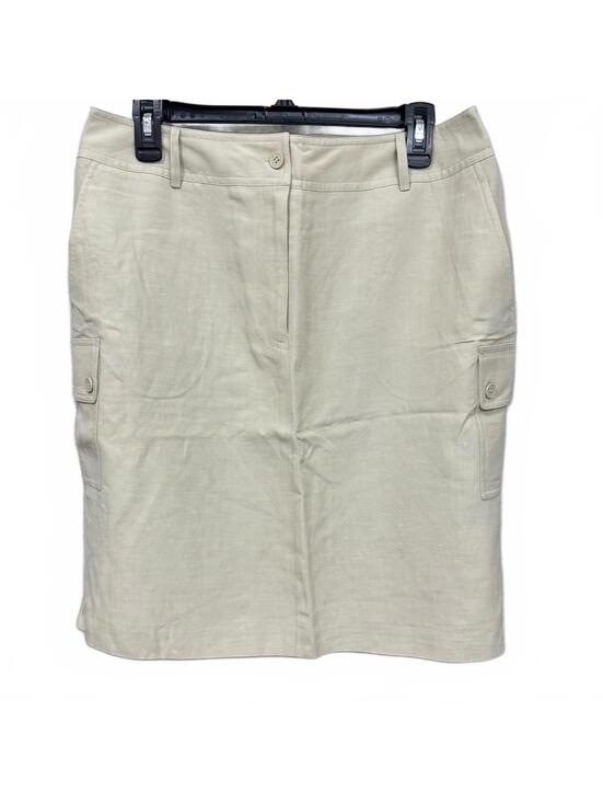Petite Sophisticate Dresses & Skirts - NWT Vintage Petite Sophisticate Cream Cargo Style Pencil Skirt- Size 12 Petite